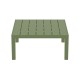20-0941-4 PORTOFINO LOUNGE ΤΡΑΠΕΖΙ OLIVE GREEN 70X70X33εκ. ΠΟΛ/ΝΙΟΥ
