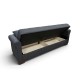 40-0317 VAVEL DARK GREY ΥΦΑΣΜΑ 3ΘΕΣΙΟΣ ΚΑΝΑΠΕΣ/ΚΡΕΒΑΤΙ ΜΕ ΑΠΟΘ.ΧΩΡΟ 216X85X80εκ.