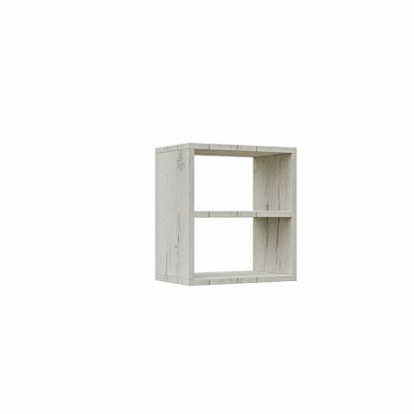 GR-RENOSHEL-1 Κρεμαστό Ράφι Shelf Λευκό 33x20x36cm