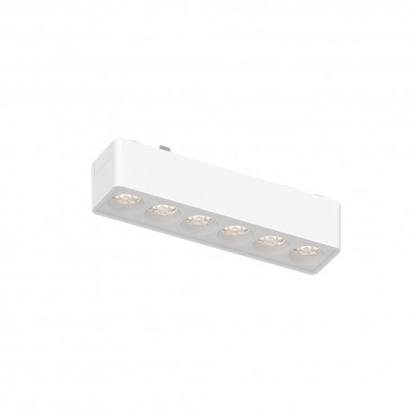 T02801-WH InLight Φωτιστικό LED 6W 3000K για Ultra-Thin μαγνητική ράγα σε λευκή απόχρωση D:12,2cmX2,4cm (T02801-WH)