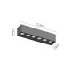 T02801-WH InLight Φωτιστικό LED 6W 3000K για Ultra-Thin μαγνητική ράγα σε λευκή απόχρωση D:12,2cmX2,4cm (T02801-WH)