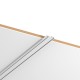 TR008-WH InLight Ultra-Thin μαγνητική ράγα σε λευκή απόχρωση D:2m (TR008-WH)