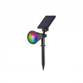 80204910S it-Lighting Amistad-LED 2W RGB Solar Spike Light in Black Color (80204910S)