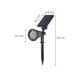 80204910S it-Lighting Amistad-LED 2W RGB Solar Spike Light in Black Color (80204910S)
