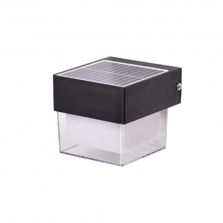 80204410S it-Lighting Grenada-LED 2W 3CCT Solar Wall Light in Black Color (80204410S)