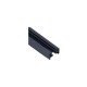 TR1-0013-Black InLight Μονοφασική Ράγα 3m σε μαύρη απόχρωση (TR1-0013-Black)