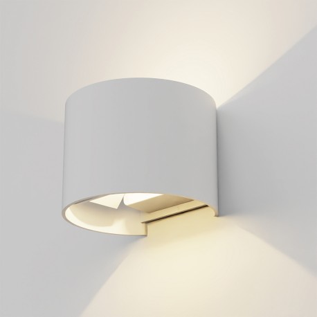 80203520 it-Lighting Flathead LED 6W 3CCT Outdoor Wall Lamp in White Color (80203520)