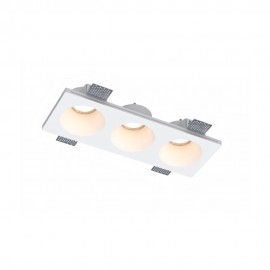 Χ0016-WH Inlight Χωνευτό σποτ από γύψο 3XGU10 D:31cm (Χ0016-WH)