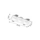 Χ0016-WH Inlight Χωνευτό σποτ από γύψο 3XGU10 D:31cm (Χ0016-WH)