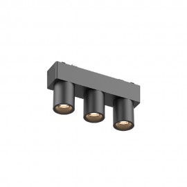 TMU0090-Black Inlight Φωτιστικό LED 6W 3CCT για Ultra-Thin μαγνητική ράγα σε μαύρη απόχρωση D:12,2X2,6X5,5cm (TMU0090-Black)
