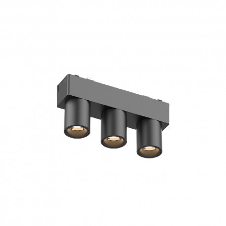 TMU0090-Black Inlight Φωτιστικό LED 6W 3CCT για Ultra-Thin μαγνητική ράγα σε μαύρη απόχρωση D:12,2X2,6X5,5cm (TMU0090-Black)