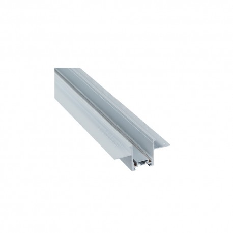 TRU0011-White Inlight Ultra-Thin μαγνητική ράγα χωνευτή σε λευκή απόχρωση D:1m (TRU0011-White)