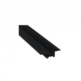 TRU0011-Black Inlight Ultra-Thin μαγνητική ράγα χωνευτή σε μαύρη απόχρωση D:1m (TRU0011-Black)