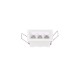 X00190W Inlight Downlight σποτ 3*3W 3CCT σε λευκή απόχρωση (X00190W)