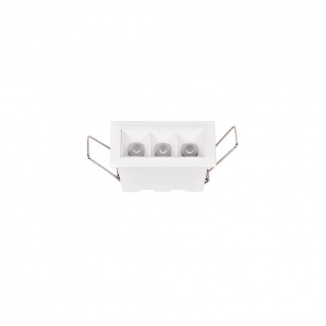 X00190W Inlight Downlight σποτ 3*3W 3CCT σε λευκή απόχρωση (X00190W)