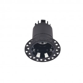 X00220B Inlight Downlight σποτ 5W 3CCT σε μαύρη απόχρωση (X00220B)