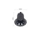 X00220B Inlight Downlight σποτ 5W 3CCT σε μαύρη απόχρωση (X00220B)