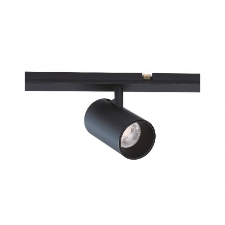 TMM0071-Black Inlight Φωτιστικό LED 7W 3000K για μαγνητική Mini ράγα σε μαύρη απόχρωση D:3,5cmx8,7cm (TMM0071-Black)