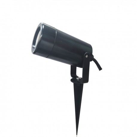 80600314 it-Lighting Erling 1xGU10 Outdoor Spike Light Black D:62x140x250mm (80600314)