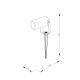 80600314 it-Lighting Erling 1xGU10 Outdoor Spike Light Black D:62x140x250mm (80600314)