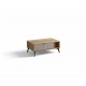 901386-76 Τραπέζι σαλονιού LINA cremona/ lina μπεζ 95x38,5x60