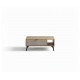 901386-76 Τραπέζι σαλονιού LINA cremona/ lina μπεζ 95x38,5x60