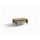 901386-76 Τραπέζι σαλονιού LINA cremona/ lina μπεζ 95x38,5x60