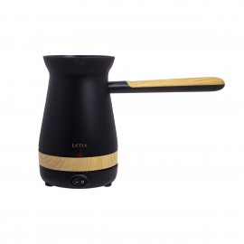06-39141 ESTIA ΗΛΕΚΤΡΙΚΟ ΜΠΡΙΚΙ OAK 1000W ΜΕ ΑΠΟΣΠΩΜΕΝΗ ΒΑΣΗ 360° ΜΑΥΡΟ