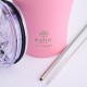 01-12472 ESTIA ΘΕΡΜΟΣ COFFEE MUG SAVE THE AEGEAN 350ml BLOSSOM ROSE