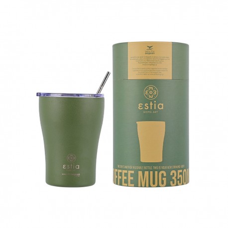 01-13813 ESTIA ΘΕΡΜΟΣ COFFEE MUG SAVE THE AEGEAN 350m FOREST SPIRIT