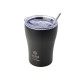 01-12083 ESTIA ΘΕΡΜΟΣ COFFEE MUG SAVE THE AEGEAN 350ml MIDNIGHT BLACK