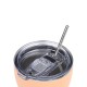 01-23416 ESTIA ΘΕΡΜΟΣ COFFEE MUG SAVE THE AEGEAN 350ml PEACH FUZZ