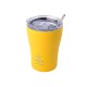 01-12458 ESTIA ΘΕΡΜΟΣ COFFEE MUG SAVE THE AEGEAN 350ml PINEAPPLE YELLOW