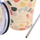 01-31718 ESTIA ΘΕΡΜΟΣ COFFEE MUG SAVE THE AEGEAN 350ml HUE PEBBLES