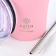 01-23157 ESTIA ΘΕΡΜΟΣ COFFEE MUG SAVE THE AEGEAN 500ml BLOSSOM ROSE