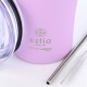 01-23195 ESTIA ΘΕΡΜΟΣ COFFEE MUG SAVE THE AEGEAN 500ml LAVENDER PURPLE