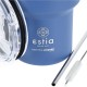 01-18450 ESTIA ΘΕΡΜΟΣ MUG LITE SAVE THE AEGEAN 400ml DENIM BLUE