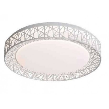42049-Λευκ΄΄ο InLight Πλαφονιέρα οροφής LED 36W 4cct από λευκό ακρυλικό D:50cm (42049-Λευκ΄΄ο)
