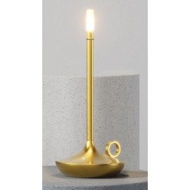 3067-golden Inlight Επιτραπέζιο επαναφορτιζόμενο φωτιστικό 3CCT σε χρυσή απόχρωση (3067-golden)