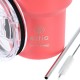 01-18474 ESTIA ΘΕΡΜΟΣ MUG LITE SAVE THE AEGEAN 400ml FUSION CORAL