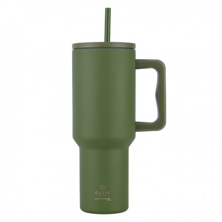 01-32173 ESTIA ΘΕΡΜΟΣ STRAW TUMBLER XL SAVE THE AEGEAN 1200ml FOREST SPIRIT