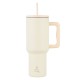 01-32197 ESTIA ΘΕΡΜΟΣ STRAW TUMBLER XL SAVE THE AEGEAN 1200ml LILY WHITE