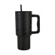 01-32098 ESTIA ΘΕΡΜΟΣ STRAW TUMBLER XL SAVE THE AEGEAN 900ml NOIR ECHO