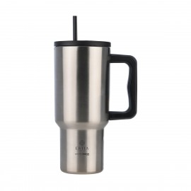 01-36232 ESTIA ΘΕΡΜΟΣ STRAW TUMBLER XL SAVE THE AEGEAN 900ml STEEL FLOW