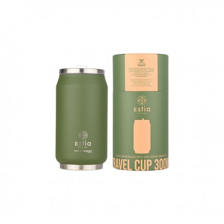 01-22877 ESTIA ΘΕΡΜΟΣ TRAVEL CUP SAVE THE AEGEAN 300ml FOREST SPIRIT