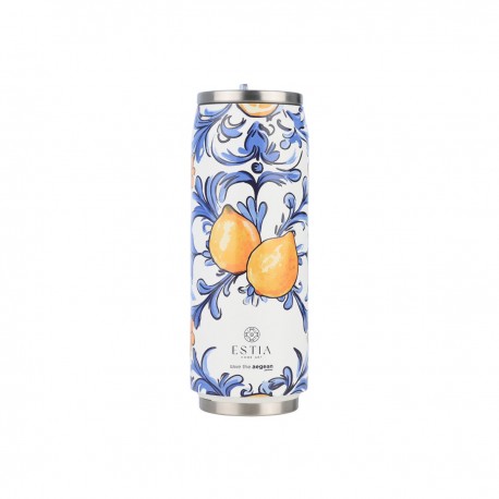 01-31268 ESTIA ΘΕΡΜΟΣ TRAVEL CUP SAVE THE AEGEAN 500ml AMALFI COAST