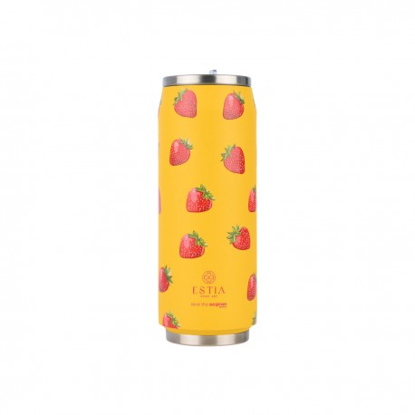 01-31190 ESTIA ΘΕΡΜΟΣ TRAVEL CUP SAVE THE AEGEAN 500ml BERRY BRIGHT