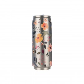 01-31299 ESTIA ΘΕΡΜΟΣ TRAVEL CUP SAVE THE AEGEAN 500ml SILVER BOTANIC