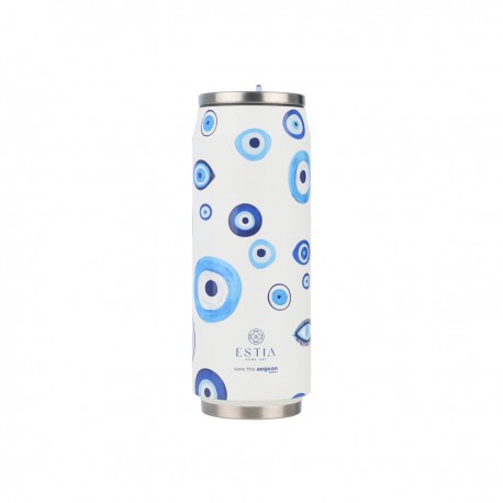 01-31251 ESTIA ΘΕΡΜΟΣ TRAVEL CUP SAVE THE AEGEAN 500ml SPIRIT OF LUCK