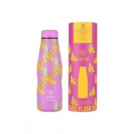 01-22235 ESTIA ΘΕΡΜΟΣ TRAVEL FLASK SAVE THE AEGEAN 500ml BANANA SWIRL